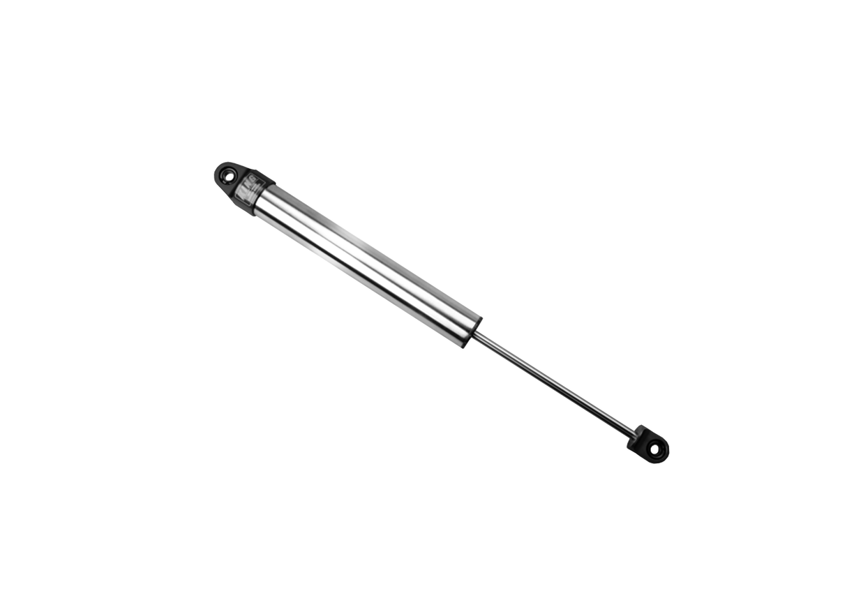 King Shocks Custom 2.0 Compact Steering Stabilizer 10" Travel OD Top Cap Black Anodized