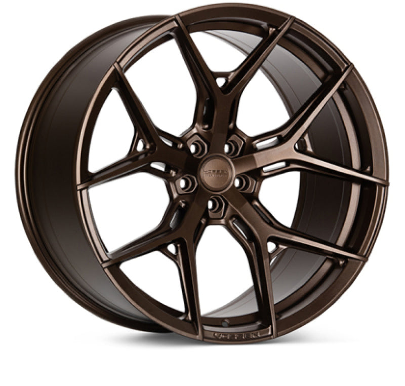 Vossen HF-5 19x9.5 - 19x9.5 - ET7 - Deep - 66.56 - Satin Bronze Wheel