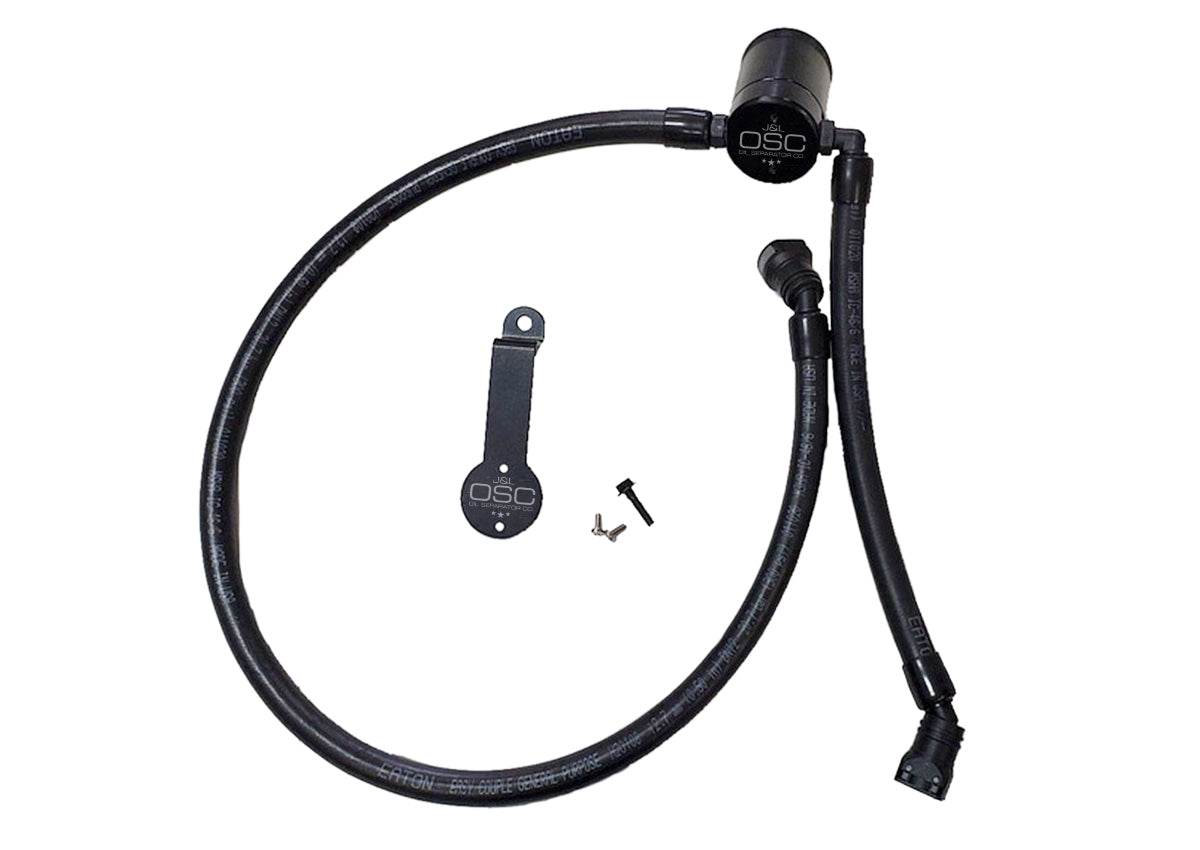 J&L Oil Separator 3.0 Driver Side, Black Anodized