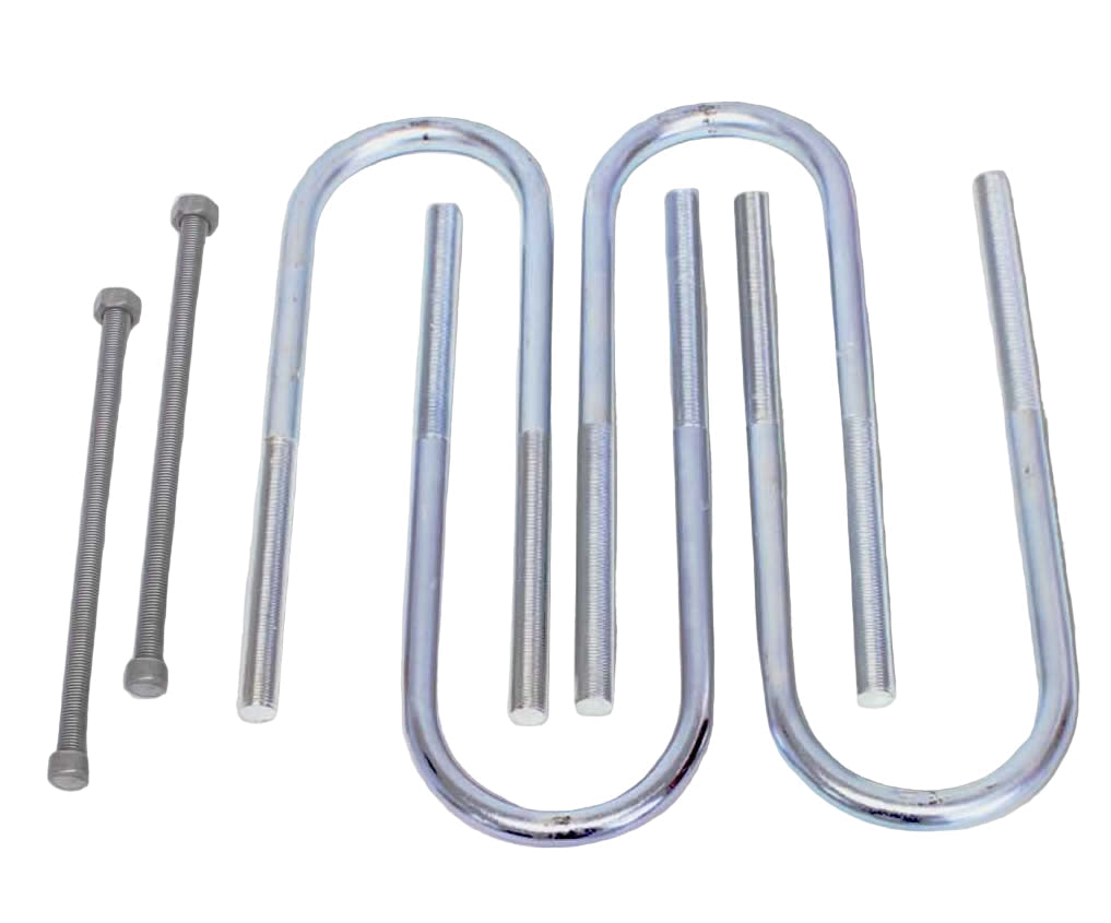 11-23 FORD F250/F350 FULL SPRING U-BOLTS KIT 3" SEMI SQUARE