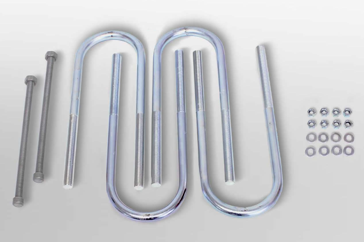 Carli - 00-05 FORD EXCURSION 4X4 & 05-10 F250/F350 4X4 REAR AXLE U-BOLTS