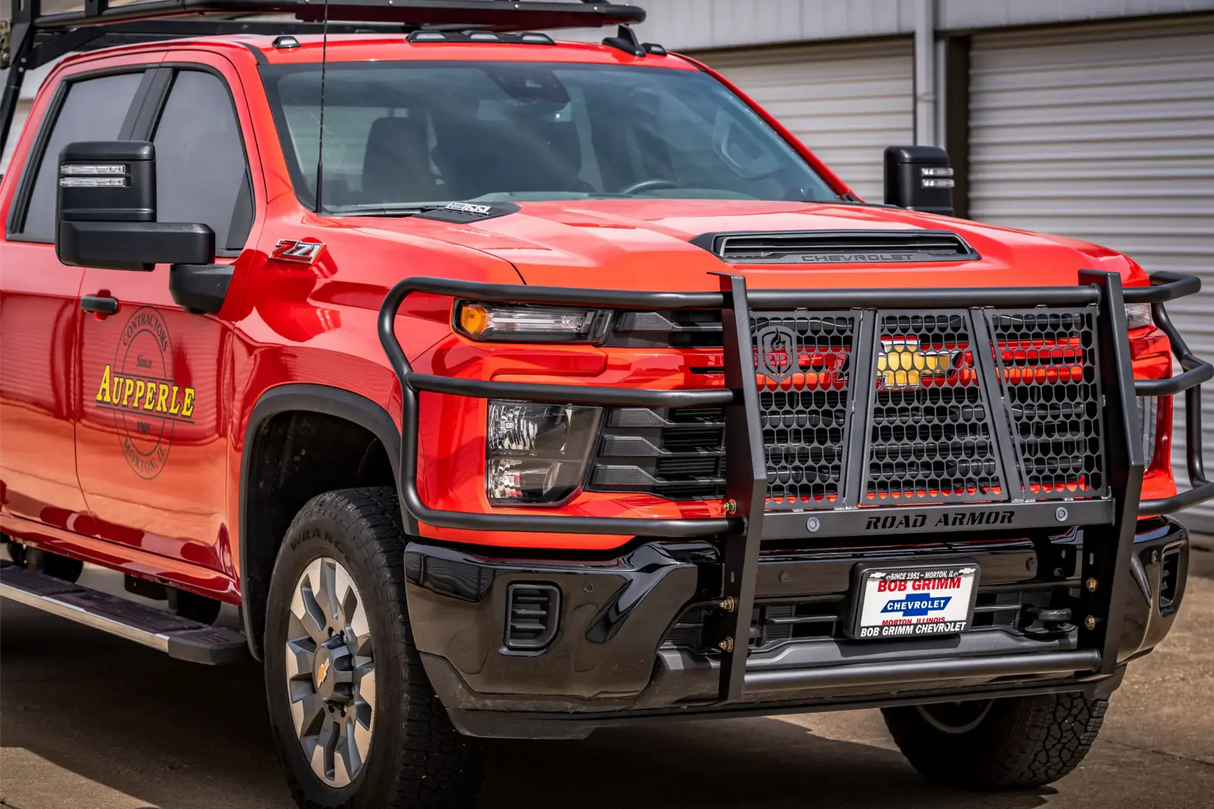Road Armor 2020-2026 Chevrolet 2500/3500 Vaquero Front Grille Guard - Texture Black