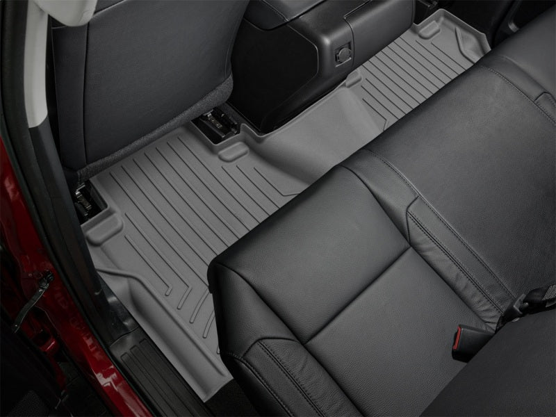 WeatherTech 14-21 Toyota Tundra DC w/Carpeted Floors Rear FloorLiner HP - Grey
