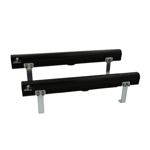 Aeromotive Edelbrock SBC Victor E Fuel Rails - Black
