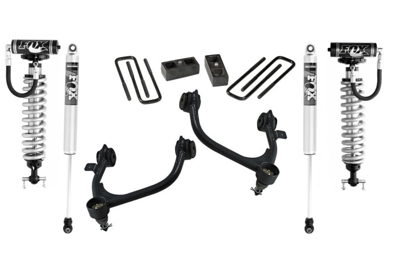 Superlift 19-22 GM Sierra 1500 (Excl AT4 & Trail Boss) 3in Lift Kit w/ Fox Front Coil & 2.0