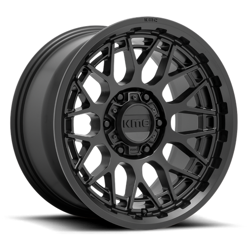 KMC KM722 Technic 17x8.5 Satin Black Wheel
