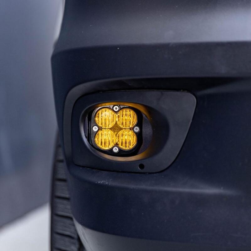 Baja Designs 14-18 Mercedes Sprinter Van Squadron Sport Fog Pocket Light Kit - Baja Amber