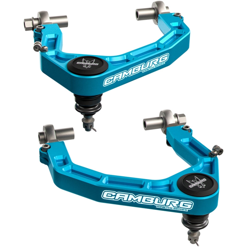 Camburg 2024+ Ford Ranger Raptor KINETIK Series Billet X-Joint XL Upper Control Arms - King Blue