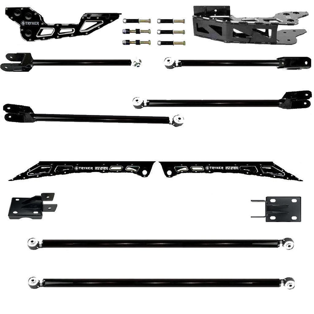 3 1/2" to 8" RAD TUBE F250 F350 4-LINK UPGRADE KIT 2011-2016 SUPER DUTY