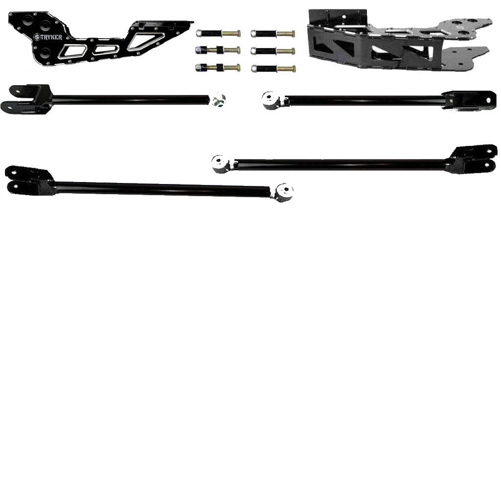 3 1/2" to 8" RAD TUBE F450 4-LINK UPGRADE KIT 2023 to 2026 SUPER DUTY