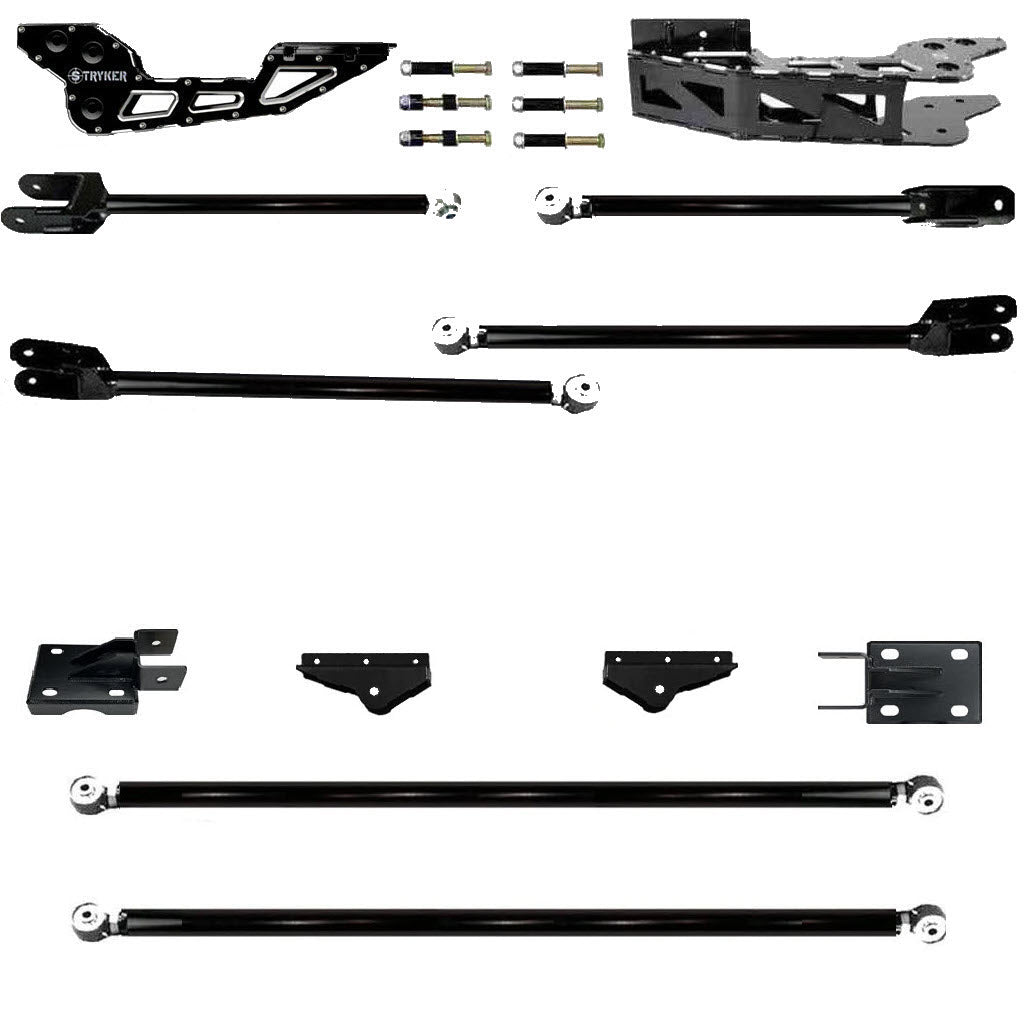 3 1/2" to 8" RAD TUBE F250 F350 4-LINK UPGRADE KIT 2017 to 2022 SUPER DUTY