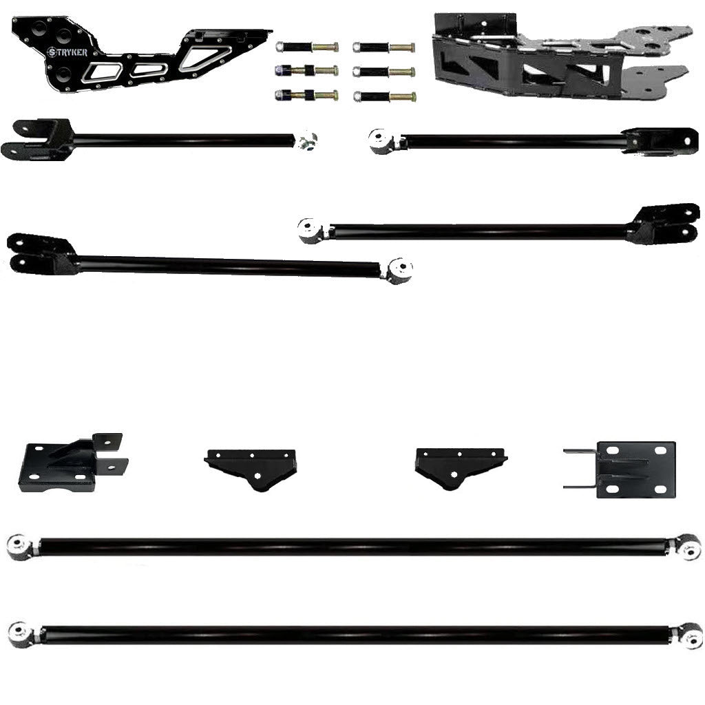 3 1/2" to 8" RAD TUBE F450 4-LINK UPGRADE KIT 2023 to 2026 SUPER DUTY