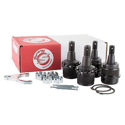 Synergy 03-13 Dodge Ram 1500/2500/3500 HD Knurled Adjustable Ball Joint Kit