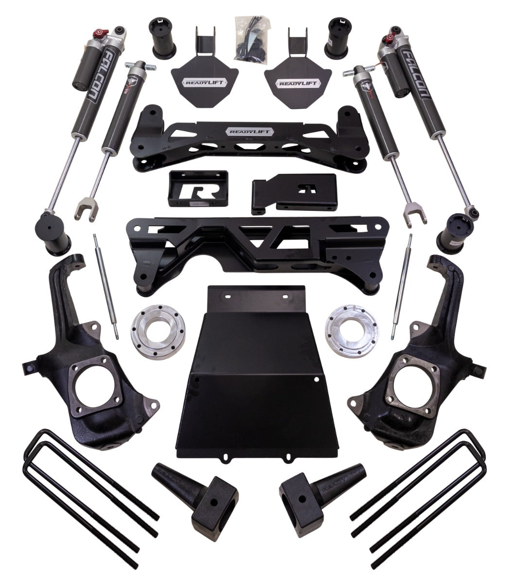 ReadyLIFT 42-31540 - 2011-2019 Chevrolet/GMC 2500HD/3500HD 5-6'' MAX2.1 Suspension System 2500HD/3500HD w/ 2.1 Falcon Shocks