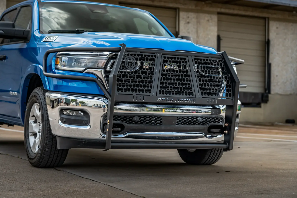 Road Armor 19-26 Ram 1500 Vaquero Front Grille Guard - Texture Black