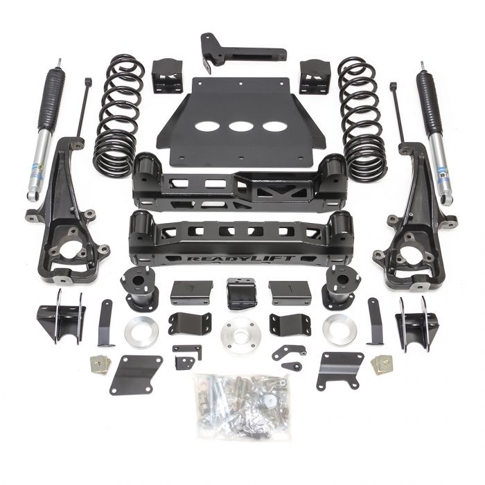 ReadyLIFT 44-1961 - 2019-2024 Dodge/Ram 1500 6.0'' Without Factory Air Suspension Lift Kit and 22" Wheels Big Bore Kit