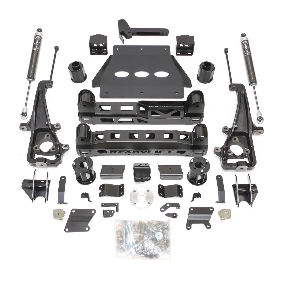 ReadyLIFT 44-19621 - 2019-2024 Dodge/Ram 1500 6.0'' With Factory Air Suspension Lift Kit W/ Falcon 1.1 Monotube Shocks