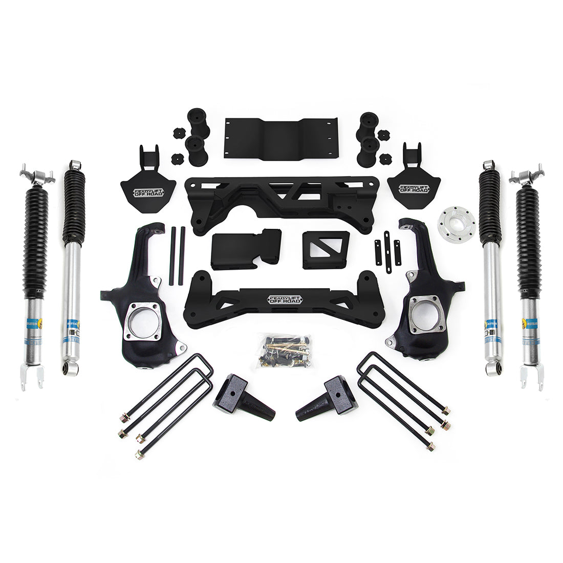 ReadyLIFT 44-3052 - 2011-2019 Chevrolet/GMC 2500/3500HD 5-6'' Lift Kit with Bilstein Shocks