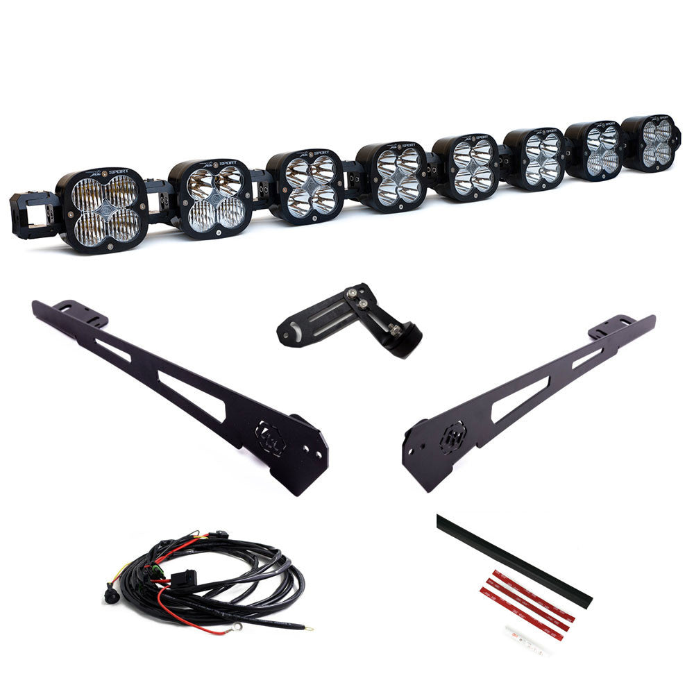 Baja Designs 2024+ Toyota Tacoma 8 XL Pro Linkable LED Light Bar Roof Kit