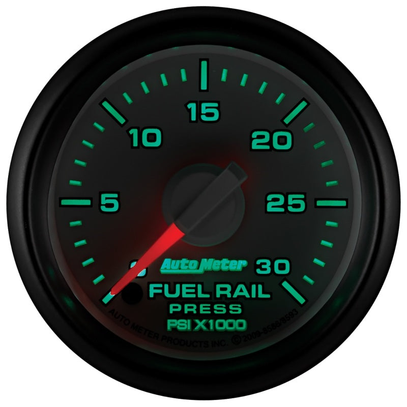 Autometer Factory Match Diesel Fuel Rail Pressure Gauge 52.4mm 0-30K PSI SE, Cummins 6.7 L, Dodge