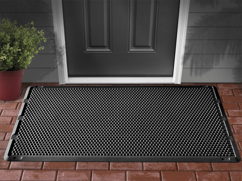 WeatherTech 30in x 60in Outdoor Mat - Black (Individually Boxed)