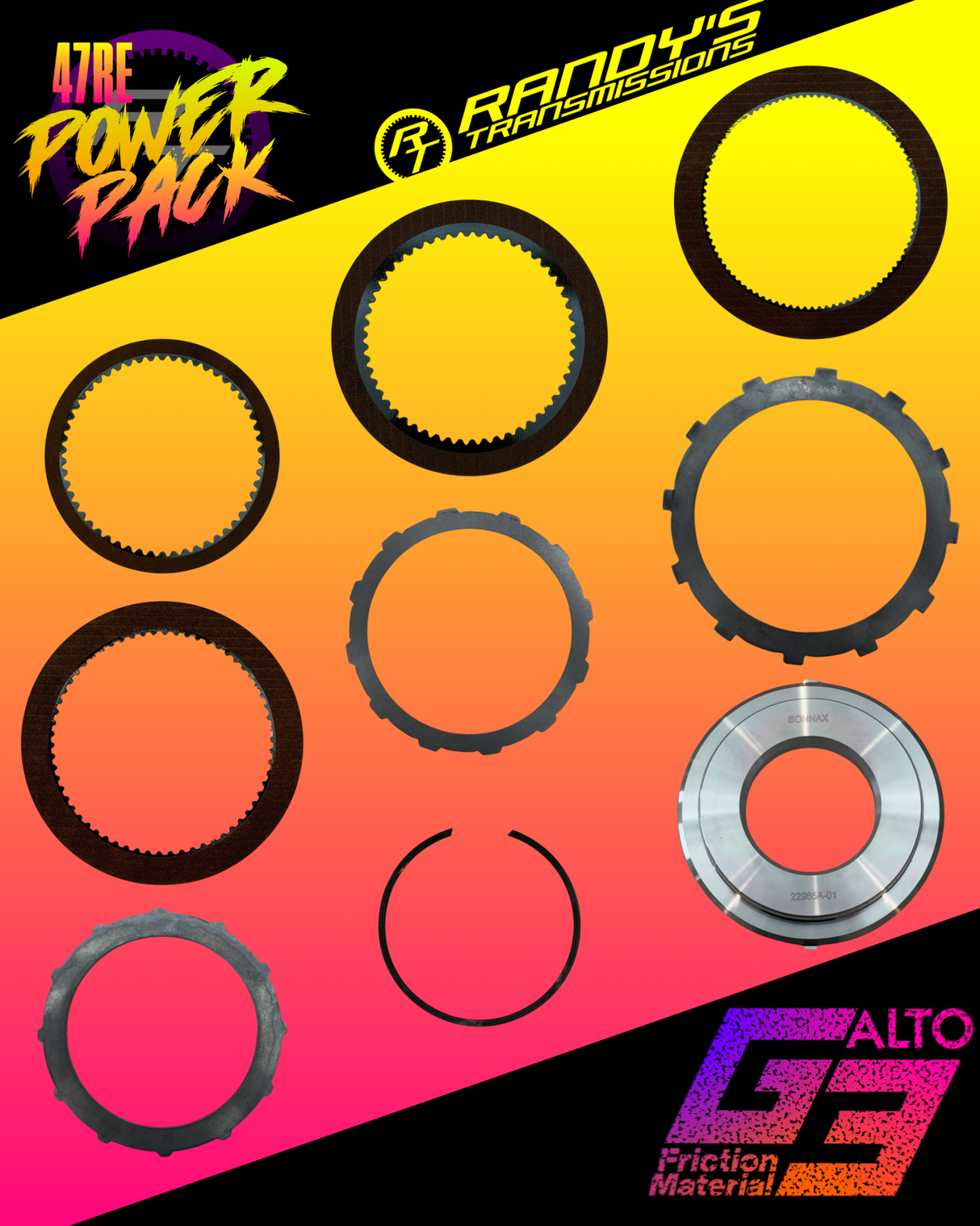ALTO G3 47RE TRANSMISSION POWER PACK