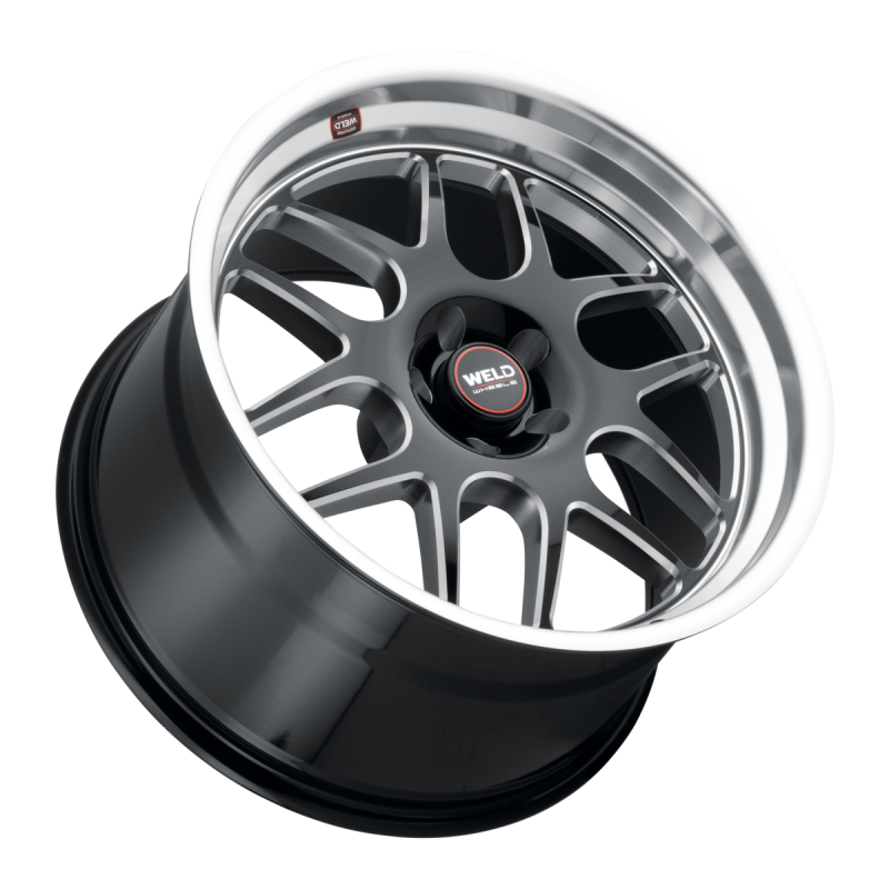 Weld Racing Solana 20x9 / 5x114.3 BP / ET42 / 6.1 BS Gloss BLK MIL DIA 72.56