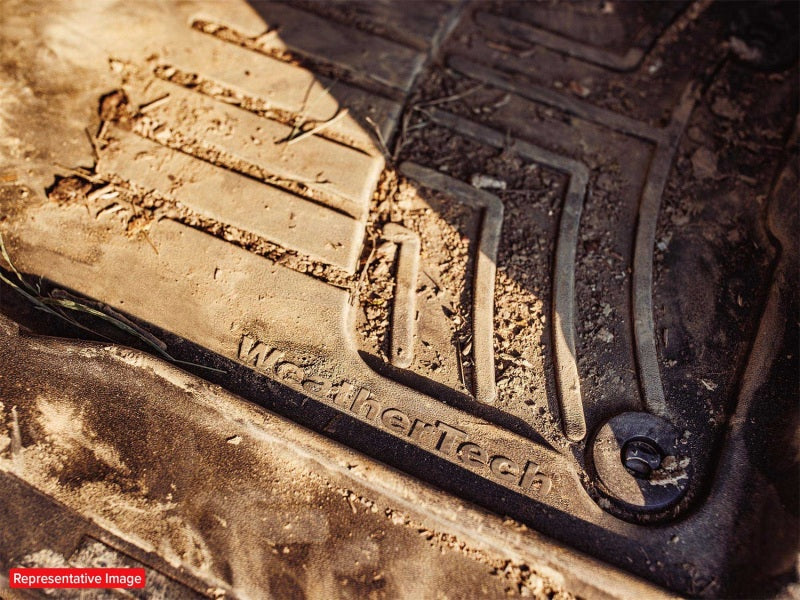 WeatherTech 17-23 Nissan Titan CC & 17-20 XD Crew Cab Front FloorLiner HP - Black