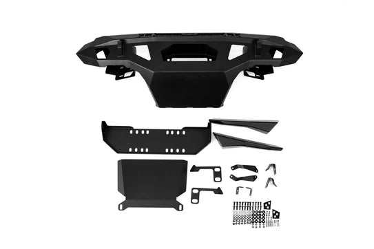 DV8 24-25 Toyota Tacoma Spec Series Front Winch Bumper - Micro-Texture Black