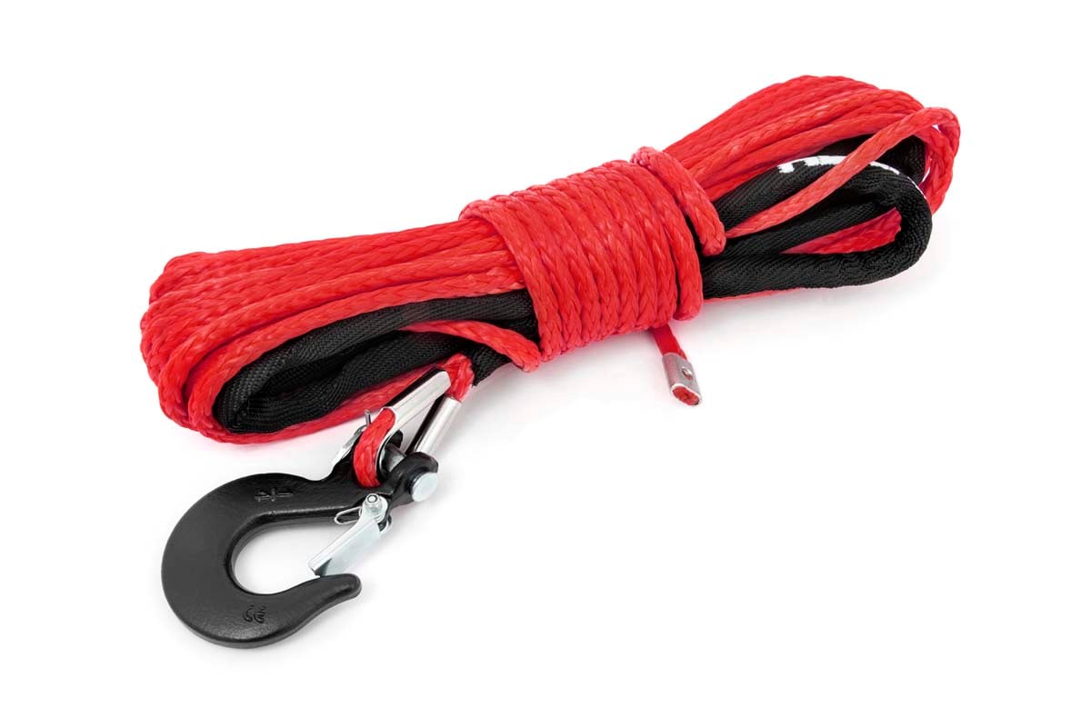Synthetic Rope | 1/4 Inch | 50 Ft | Red