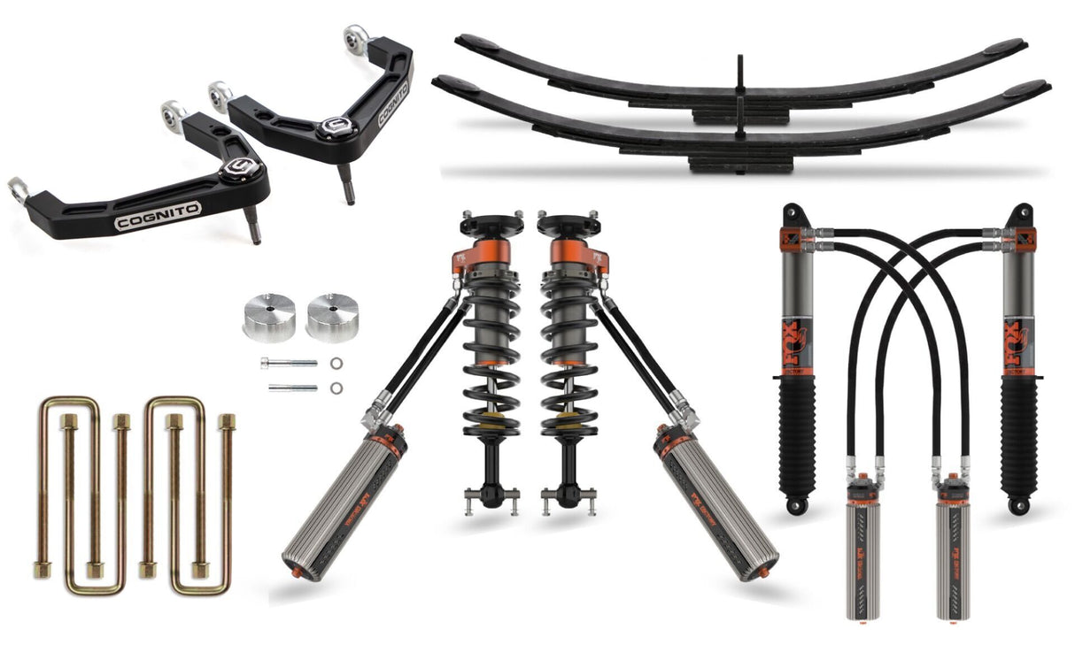 Cognito 2019-2025 Chevy/GMC Silv/Sierra 1500 Ultimate Leveling Kit With Fox FRS 3.0 IBP Shocks 3-Inch