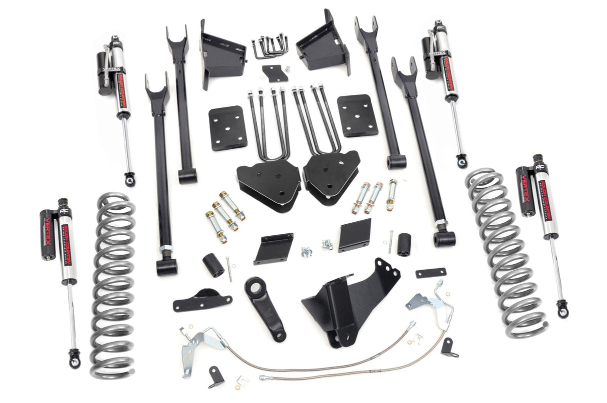 6 Inch Lift Kit | 4-Link | No OVLD | Vertex | Ford F-250 Super Duty (11-14)