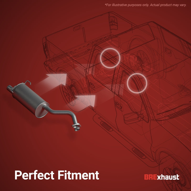 BRExhaust 09-13 Mazda 6 2.5L Muffler Kit