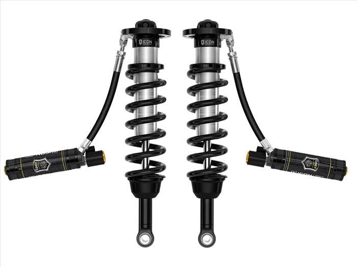 ICON 2024 Toyota Land Cruiser 250 Series, 1.25-3" Lift, Front, V.S. 2.5 Series Coilover Kit, Remote Reservoir w/ CDEV, Pair
