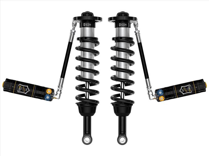 ICON 2024 Toyota Land Cruiser 250 Series, 1.25-3" Lift, Front, V.S. 2.5 Series Coilover Kit, Remote Reservoir w/ CDXS, Pair