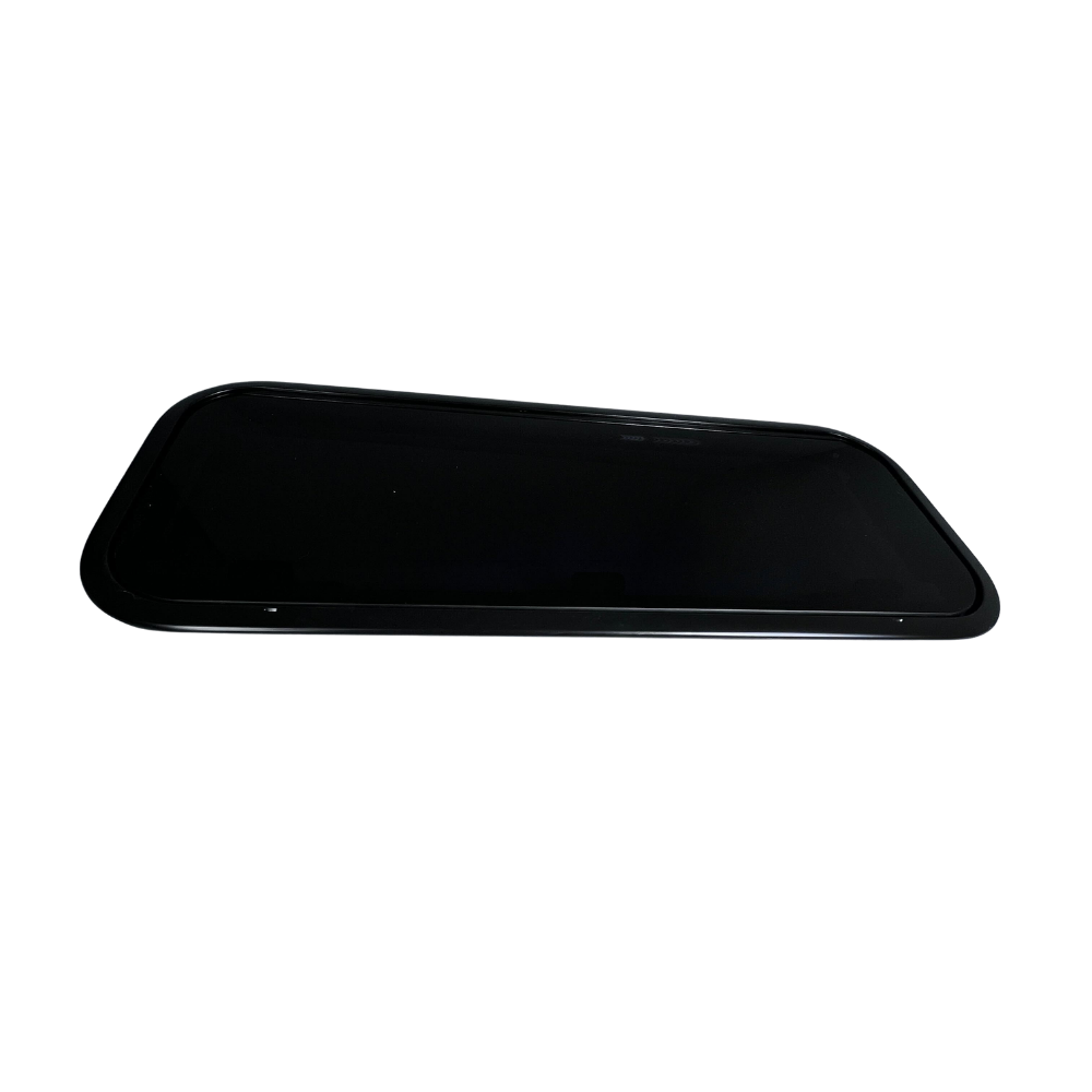 CRL Glass Awning Window w/ Clamp Ring (Driver Side) for Sprinter Van Wideout