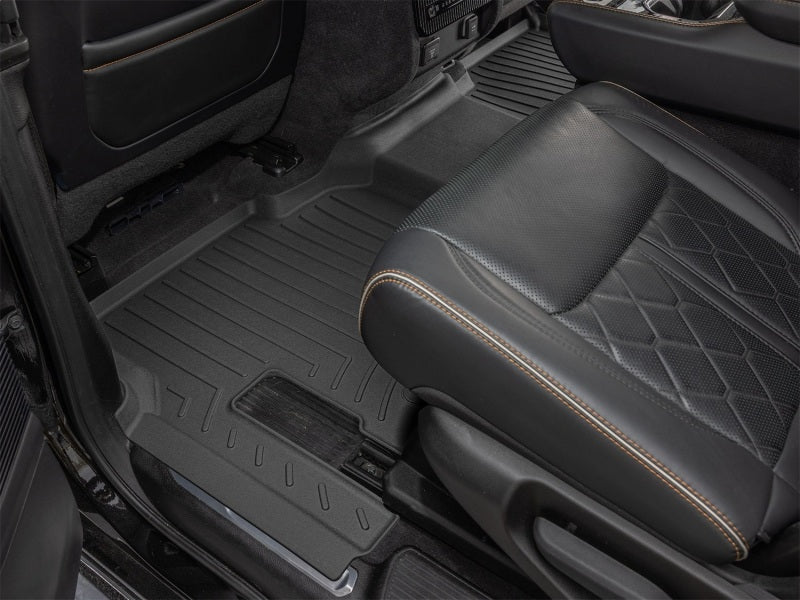 WeatherTech 22-24 Jeep Grand Wagoneer (Incl. 23-24 L) 7-Pass. 2nd Row Rear FloorLiner HP - Black