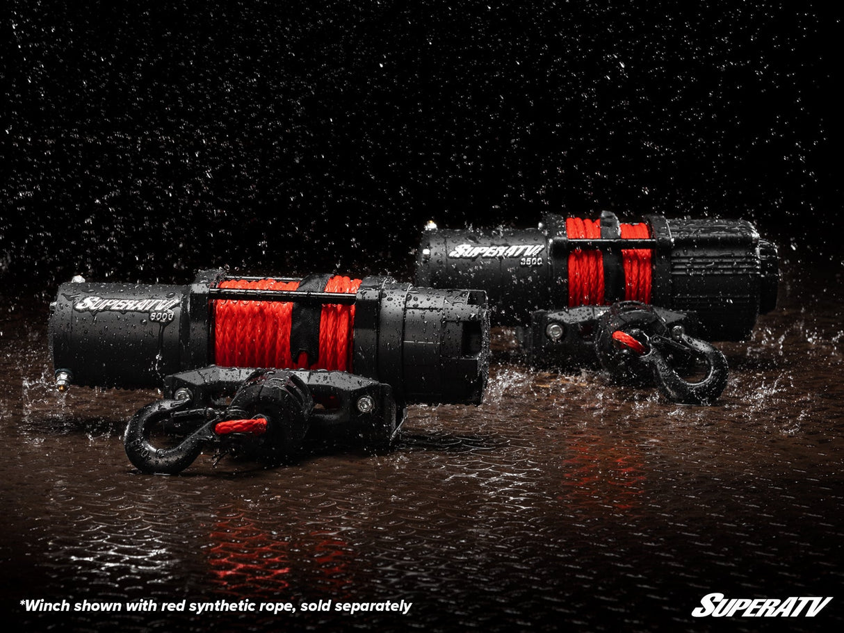SuperATV 6000 Lb. UTV/ATV Winch (With Wireless Remote & Synthetic Rope)