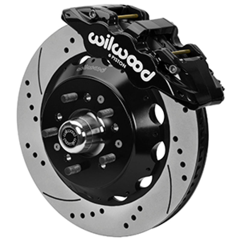 Wilwood 69-70 Chevrolet Impala W/ Disc Or Drum / 69-82 Corvette Aerolite 6R 14in GT Rotor Drilled