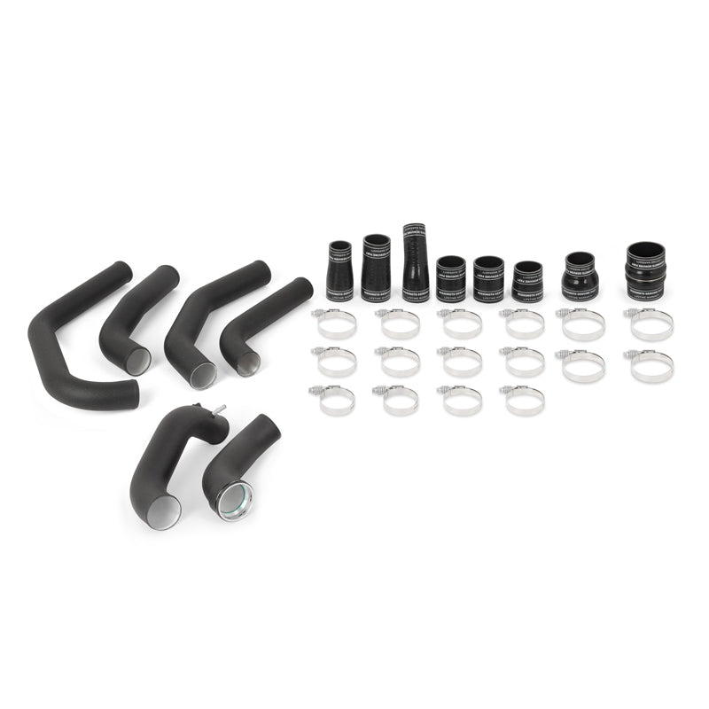 Mishimoto 15-17 Ford F-150 2.7L EcoBoost I/C Pipe Kit - Wrinkle Black