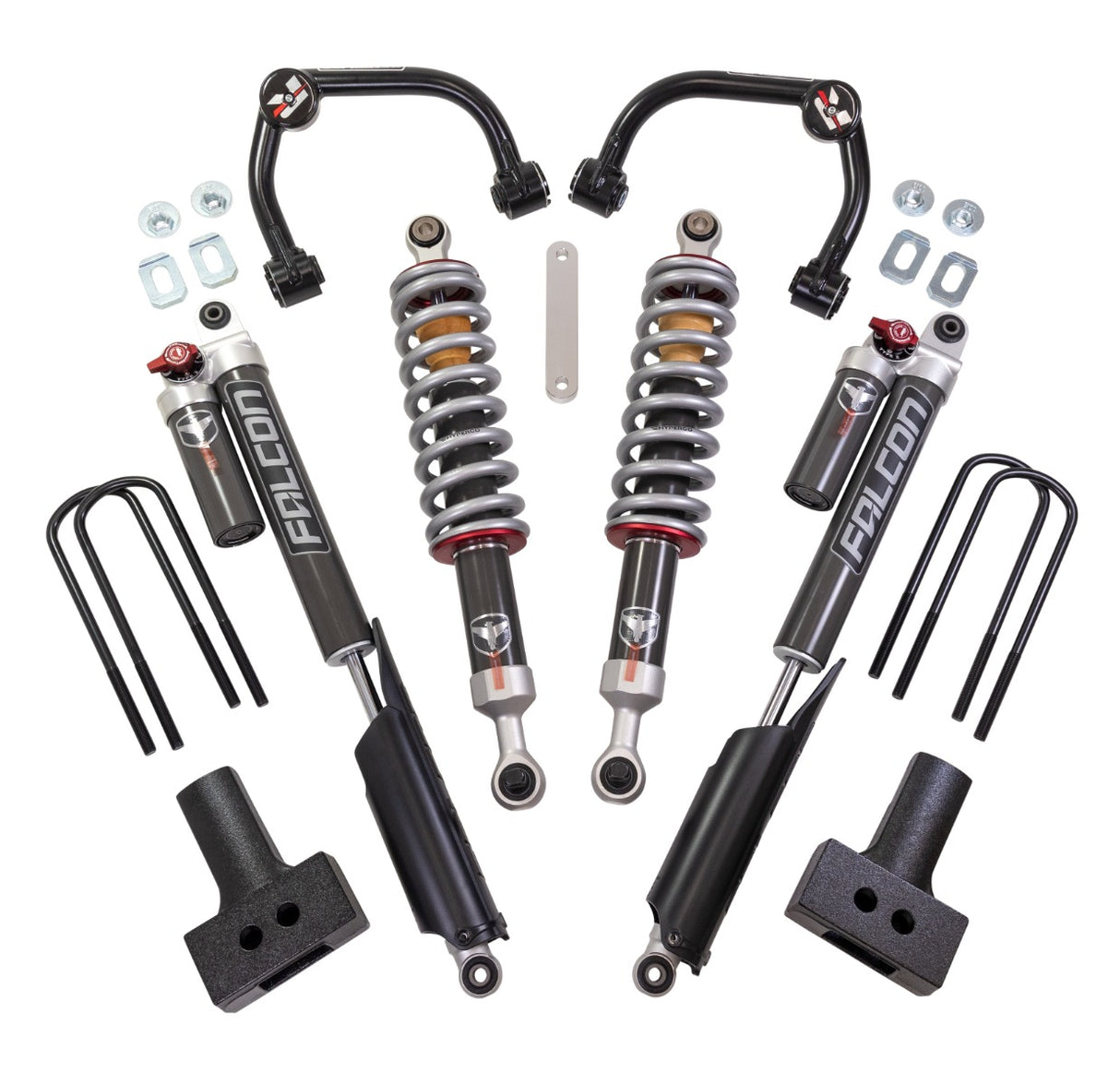 ReadyLIFT 62-21440 - 2021-2025 Ford F-150 3.5'' SST 2.1 Lift Kit with Falcon 2.1 Strut/Shocks