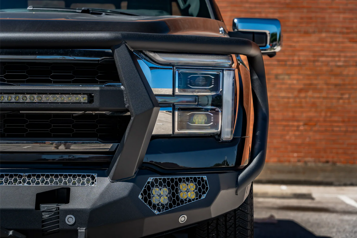 Road Armor 2024-2026 Ford F-150 Evolution Front Winch Bumper Reaper Guard - Texture Black