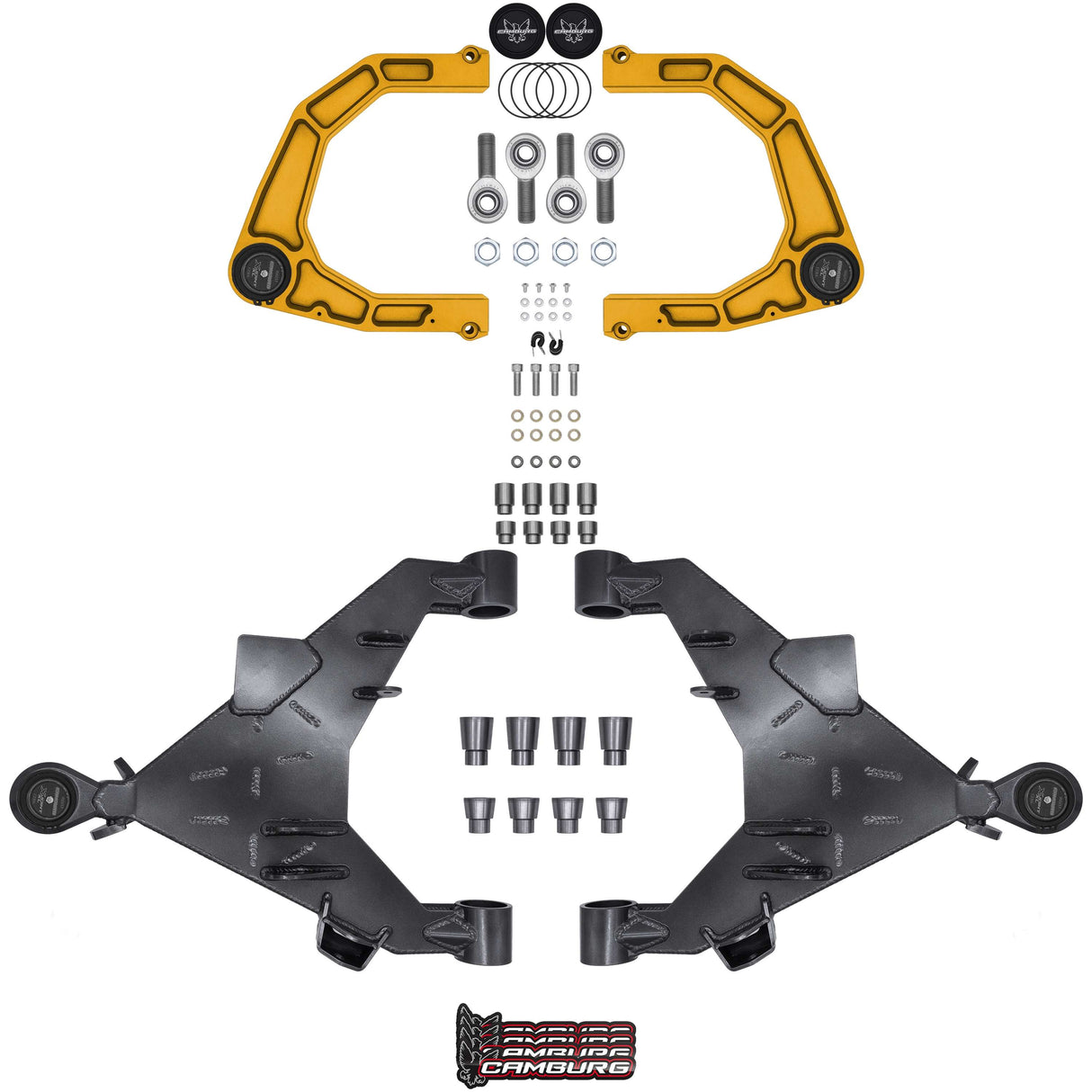 Camburg 22-25 Toyota Tundra 2wd/4wd Trail Series L/T Kit (BILLET XJ UCA) (GOLD)