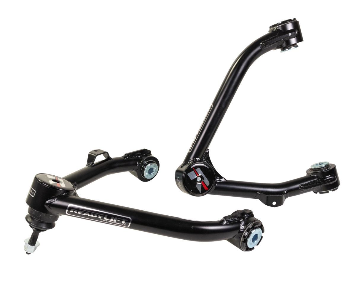 ReadyLIFT 67-37640 - 2007-2016 Chevrolet/GMC 1500 Stock/Leveling & Big Lifts Upper Control Arms-New Bushings & High Angle Ball Joint w/ OE Forged Arms