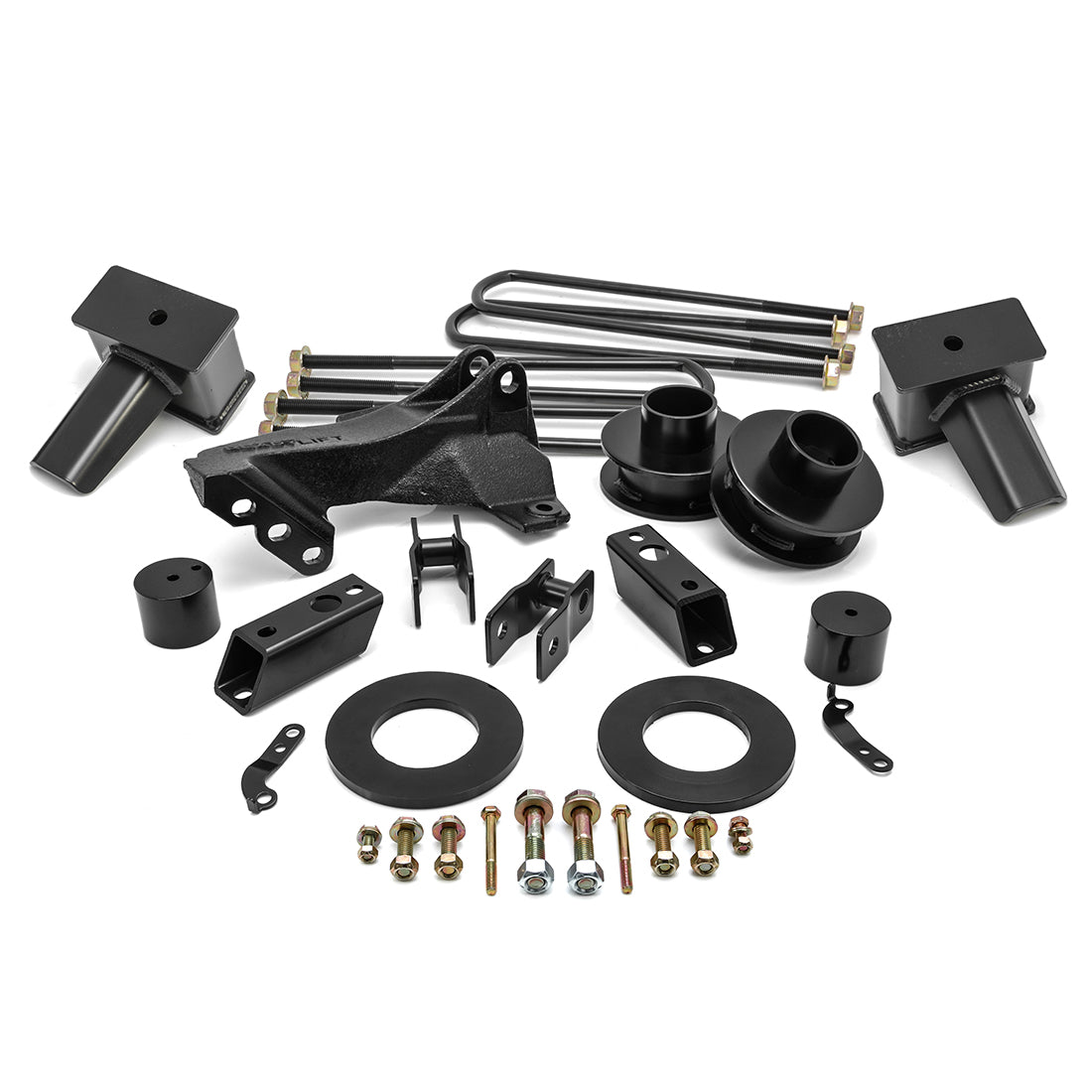 ReadyLIFT 69-2740 - 2017-2026 Ford F250/F350 2.5'' SST Lift Kit with 4'' Rear Tapered Blocks for 1 Piece Drive Shaft without Shocks