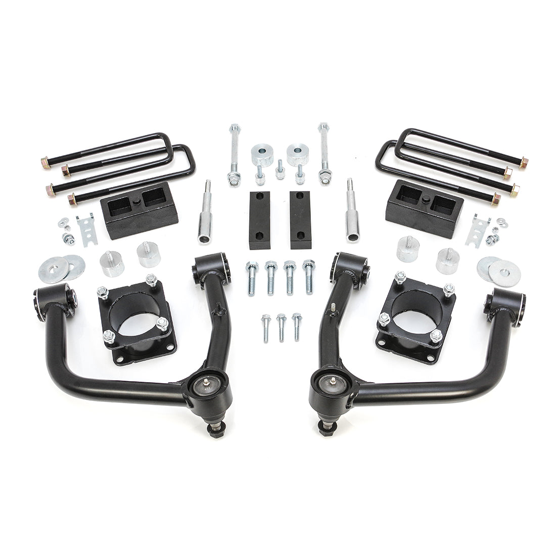 ReadyLIFT 69-5475 - 2007-2021 Toyota Tundra 4.0'' SST Lift Kit Front with 2'' Rear with Upper Control Arms without Shocks