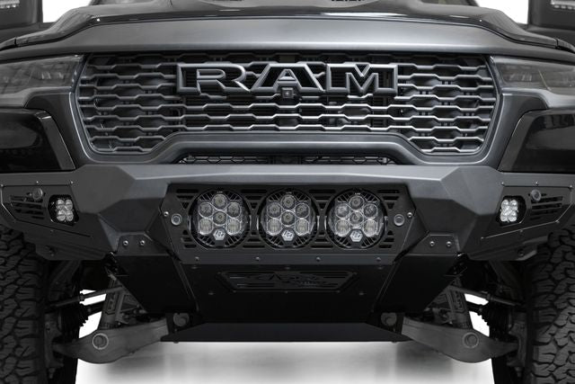 Addictive Desert Designs 2025+ Ram RHO Bomber Front Bumper - 3 Baja Designs LP6