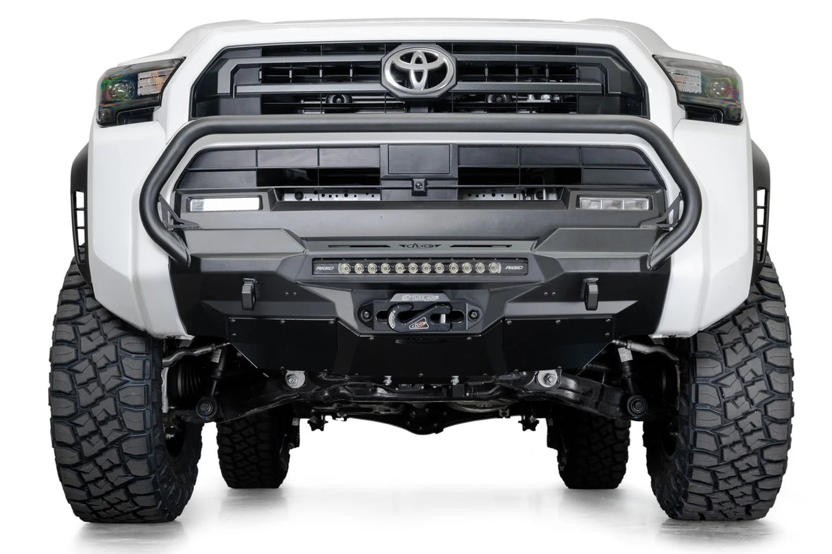 Addictive Desert Designs 2025 Toyota 4Runner Stealth Center Mount Front Bumper w/ Top Hoop