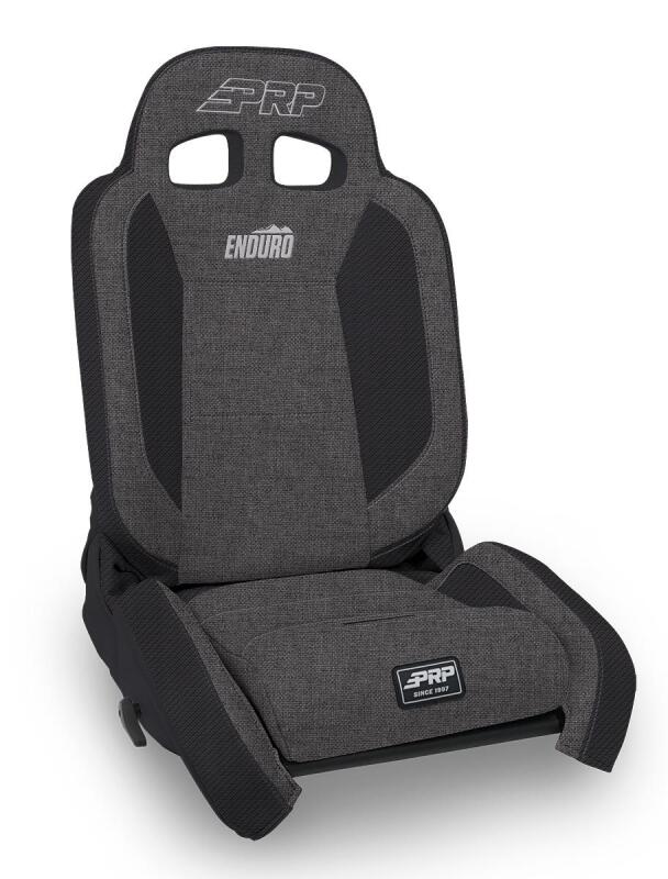 PRP EnduroTrail Reclining Suspension Seat - Gray Tweed - Passenger