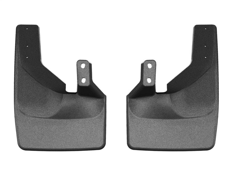 WeatherTech 21-22 Ford Bronco Rear No Drill Mudflaps - Black